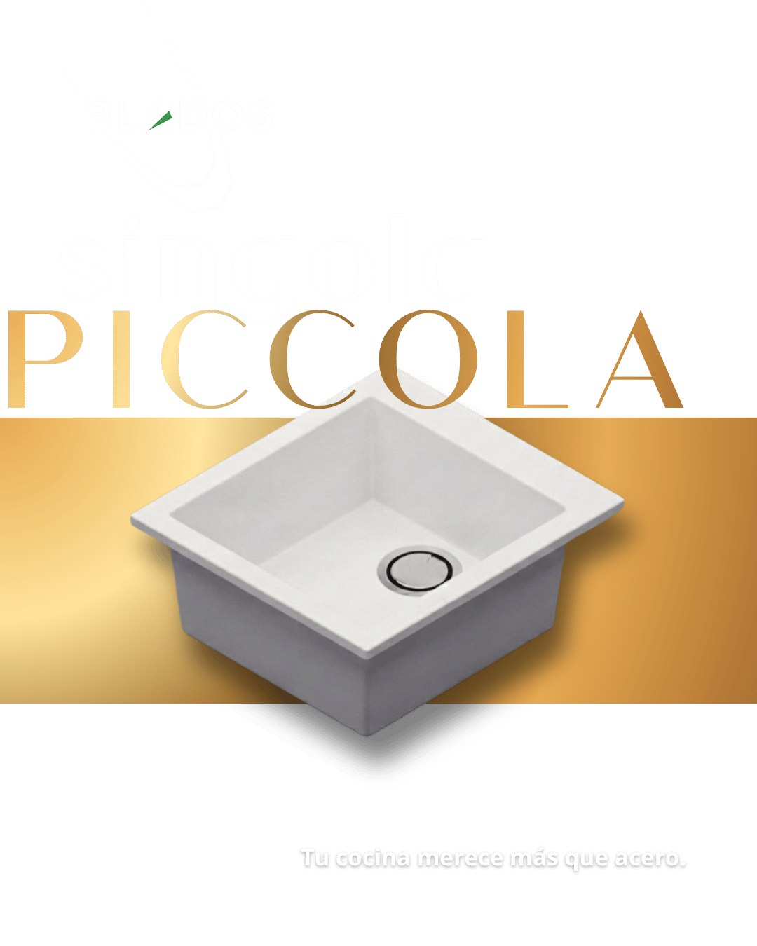 Singola Piccola - Tarja de Cuarzo - PLADOS - Italia 🇮🇹
